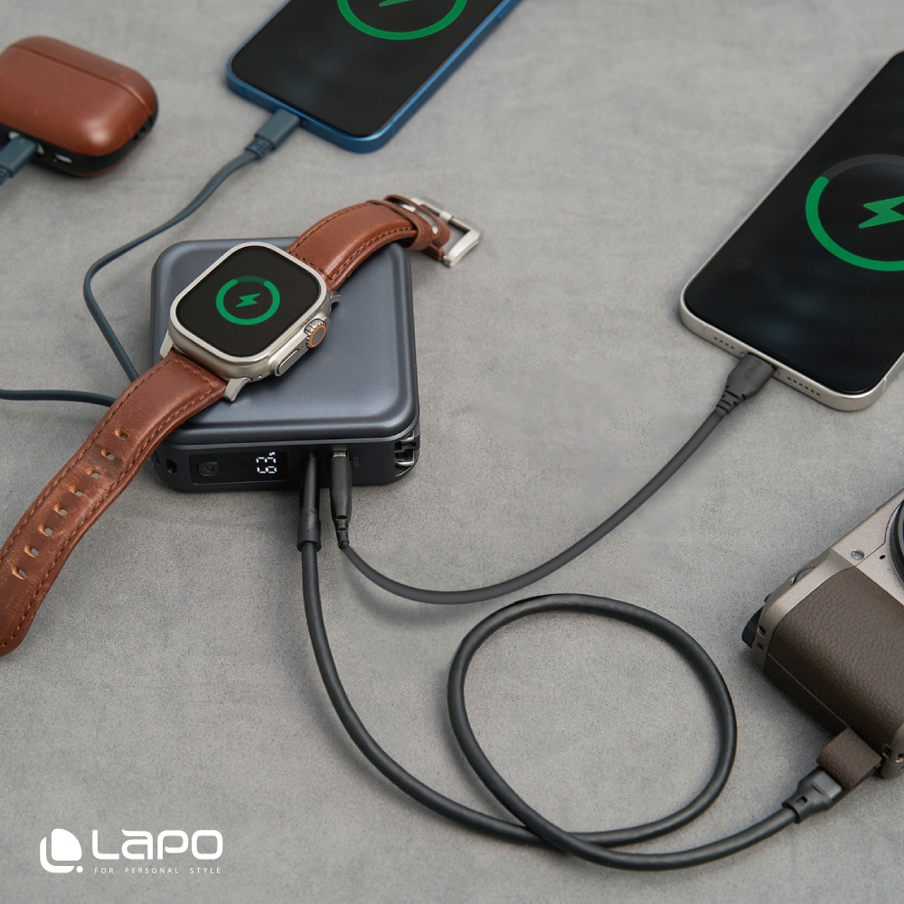 LaPO 多功能行動電源3.0 超進化八合一
