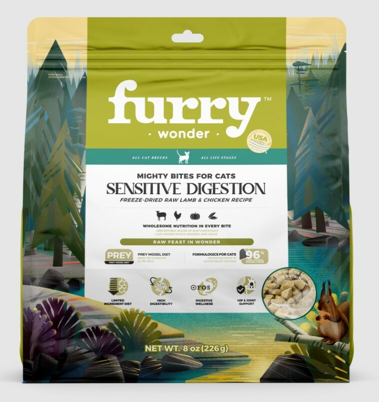 Furry Wonder 全年齡貓低敏消化 主食凍乾 雞肉+兔肉 16oz（貓脫水糧）