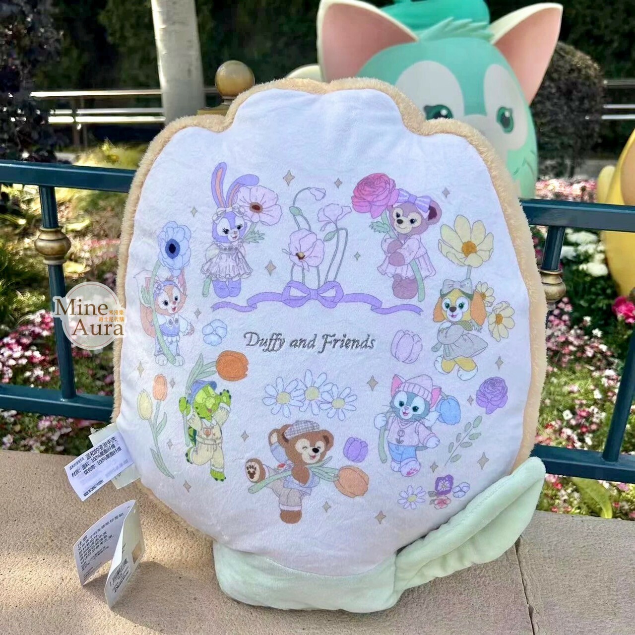 (限時特價) 2024 春日 達菲 Duffy 與好友們系列 造型 抱枕 靠墊 枕頭 -上海迪士尼樂園