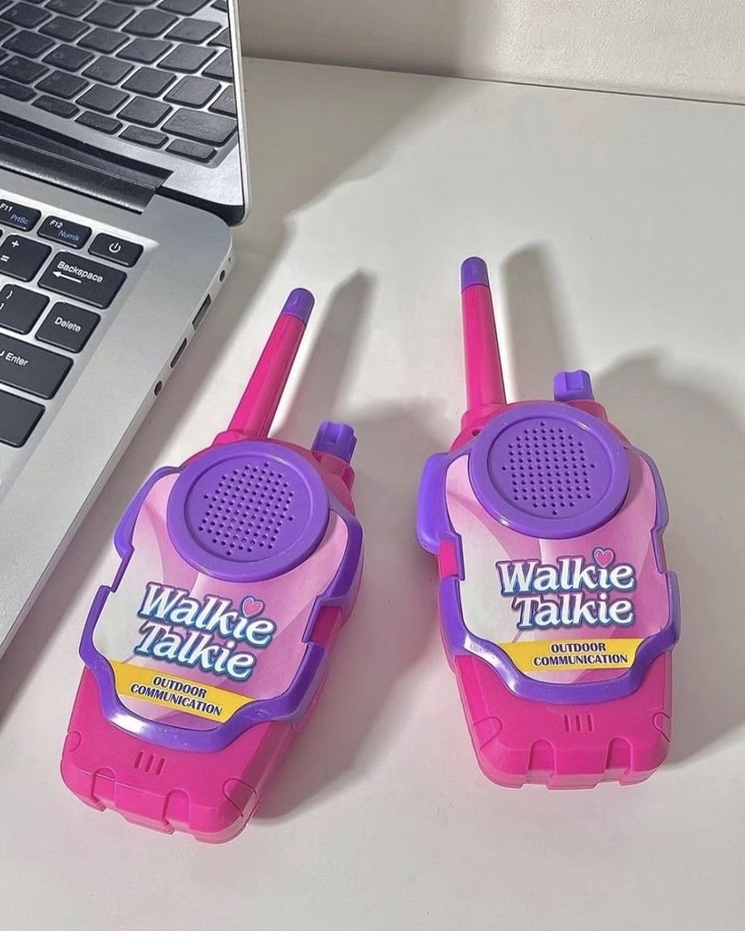 Y2K 美式復古風對講機 呼機器