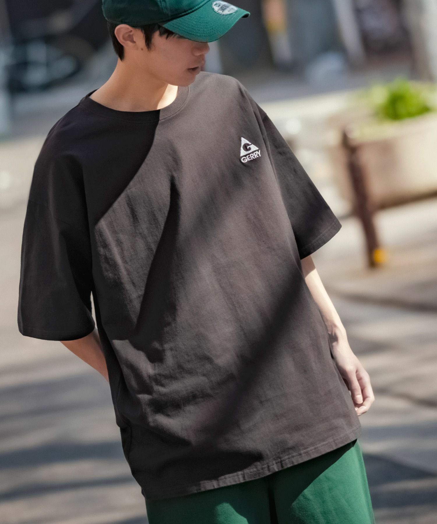 日版 Gerry One Point Logo S/S T-Shirt