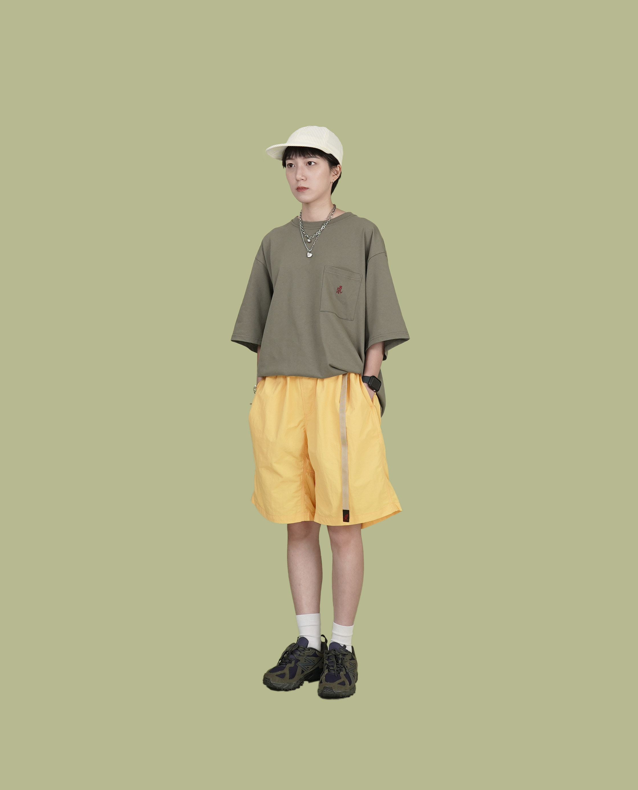 GRAMICCI NYLON LOOSE SHORT - 24SS 尼龍寬短褲
