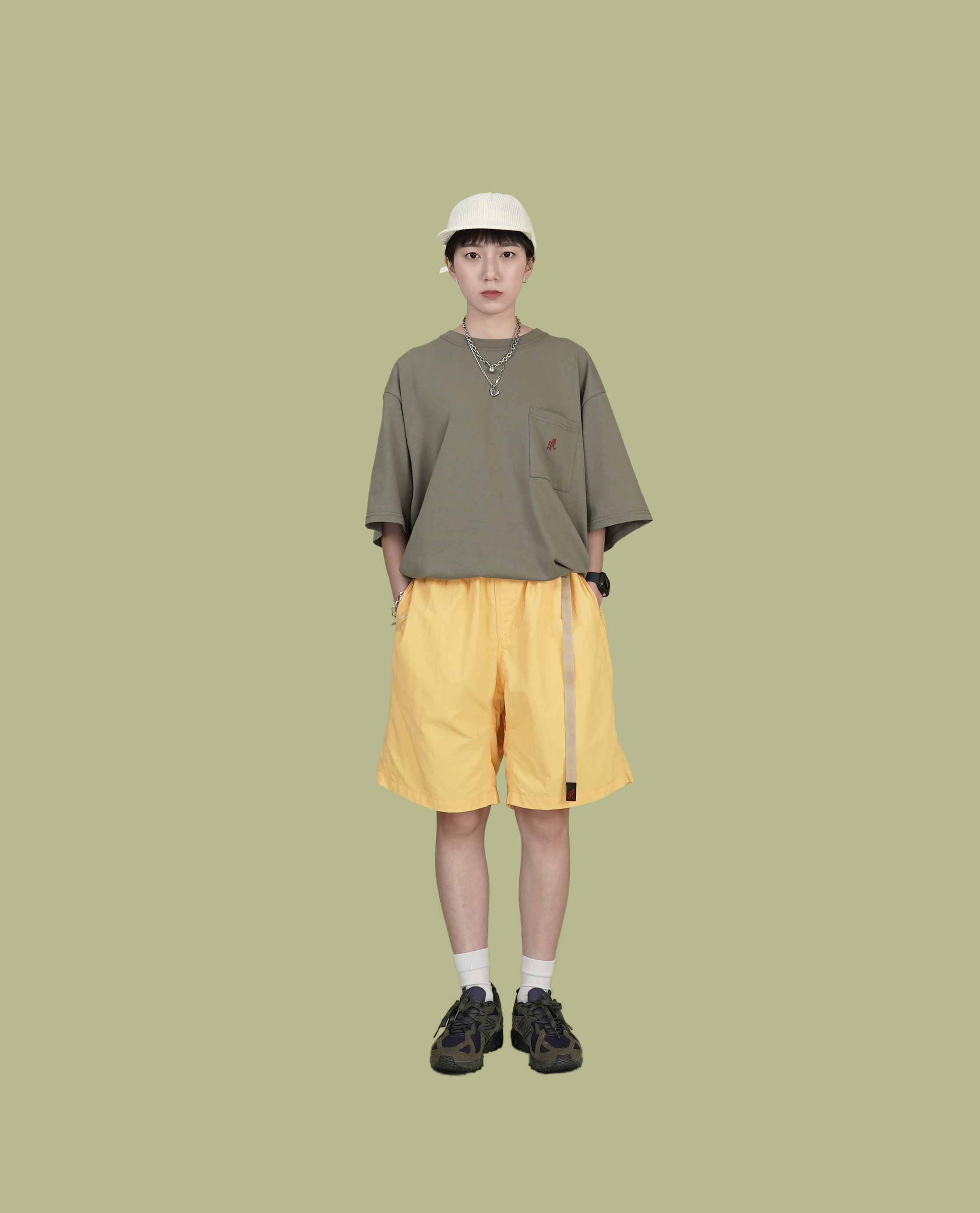GRAMICCI NYLON LOOSE SHORT - 24SS 尼龍寬短褲