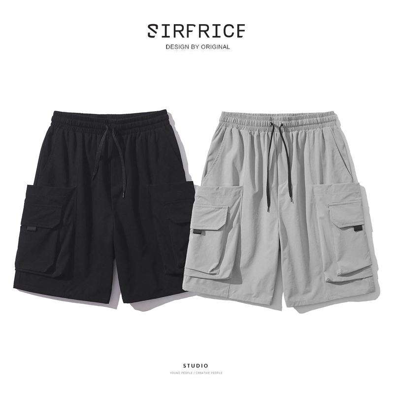 多口袋工裝短褲 Outdoor 街頭風