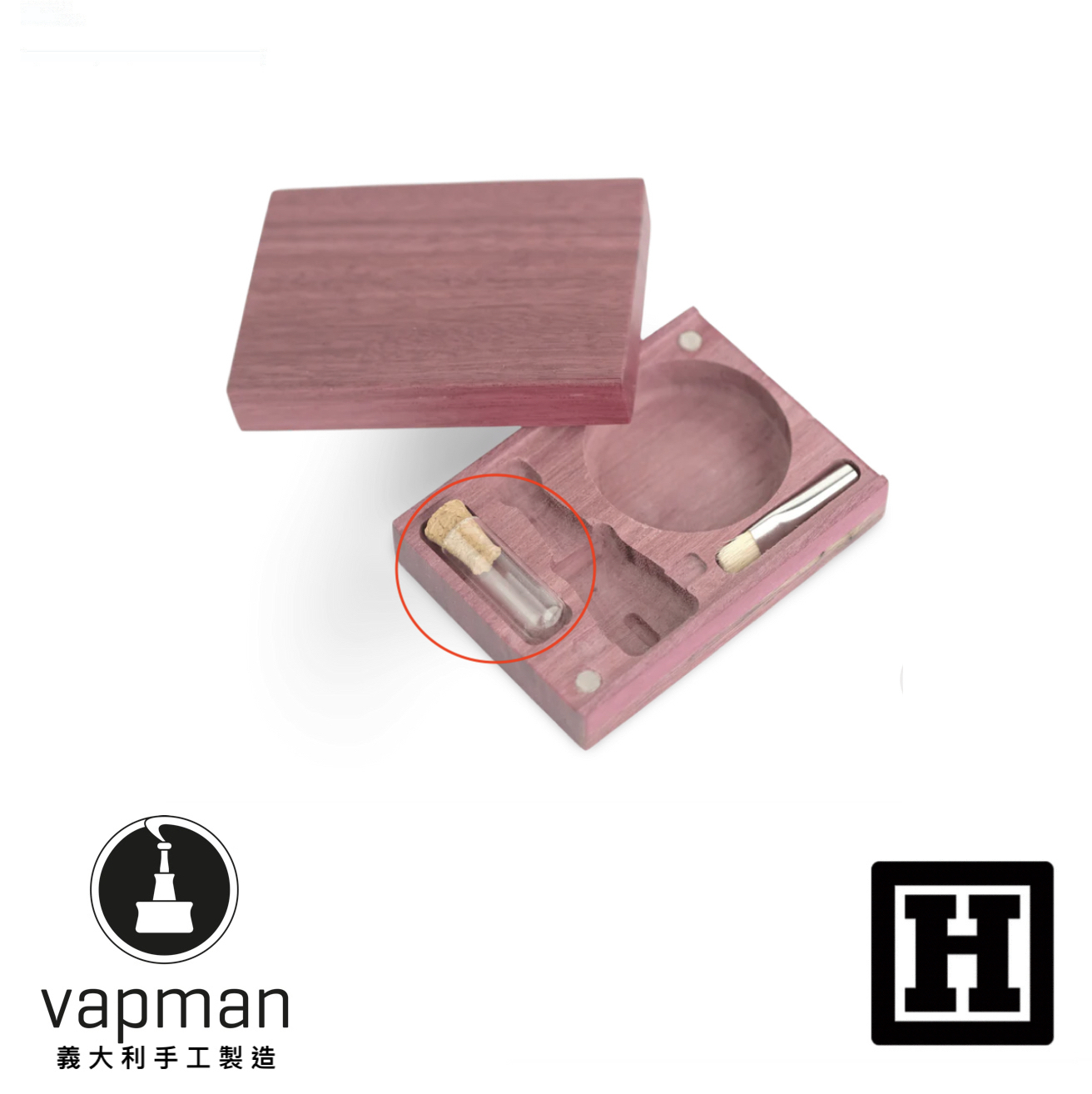 Vapman 微量玻璃瓶 2入