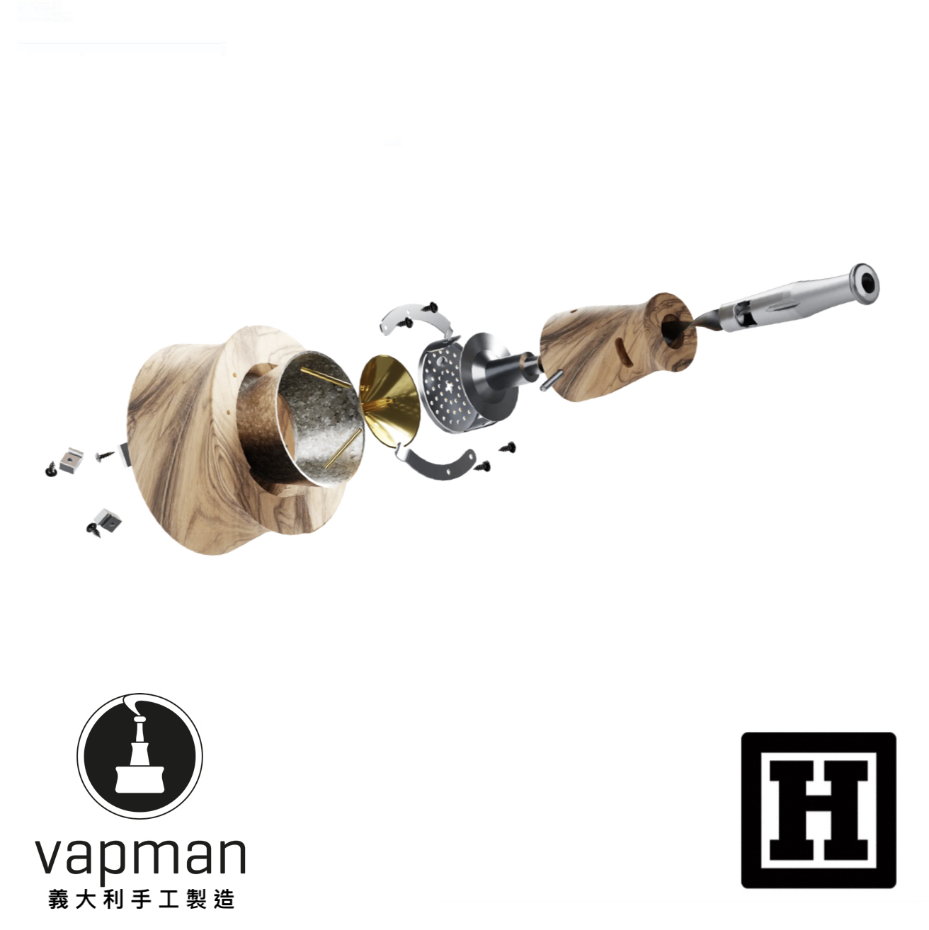 Vapman 2.0 導熱型菸斗「省草之王」