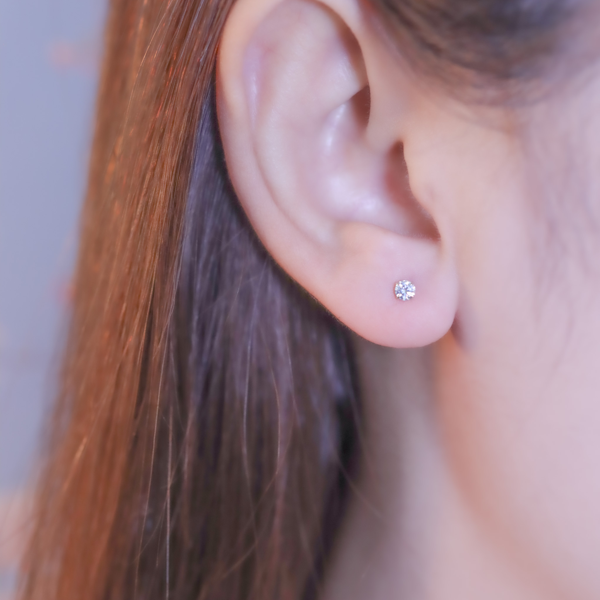 | 999 Silver・White Gold | Starlit Earrings | EA0745 |