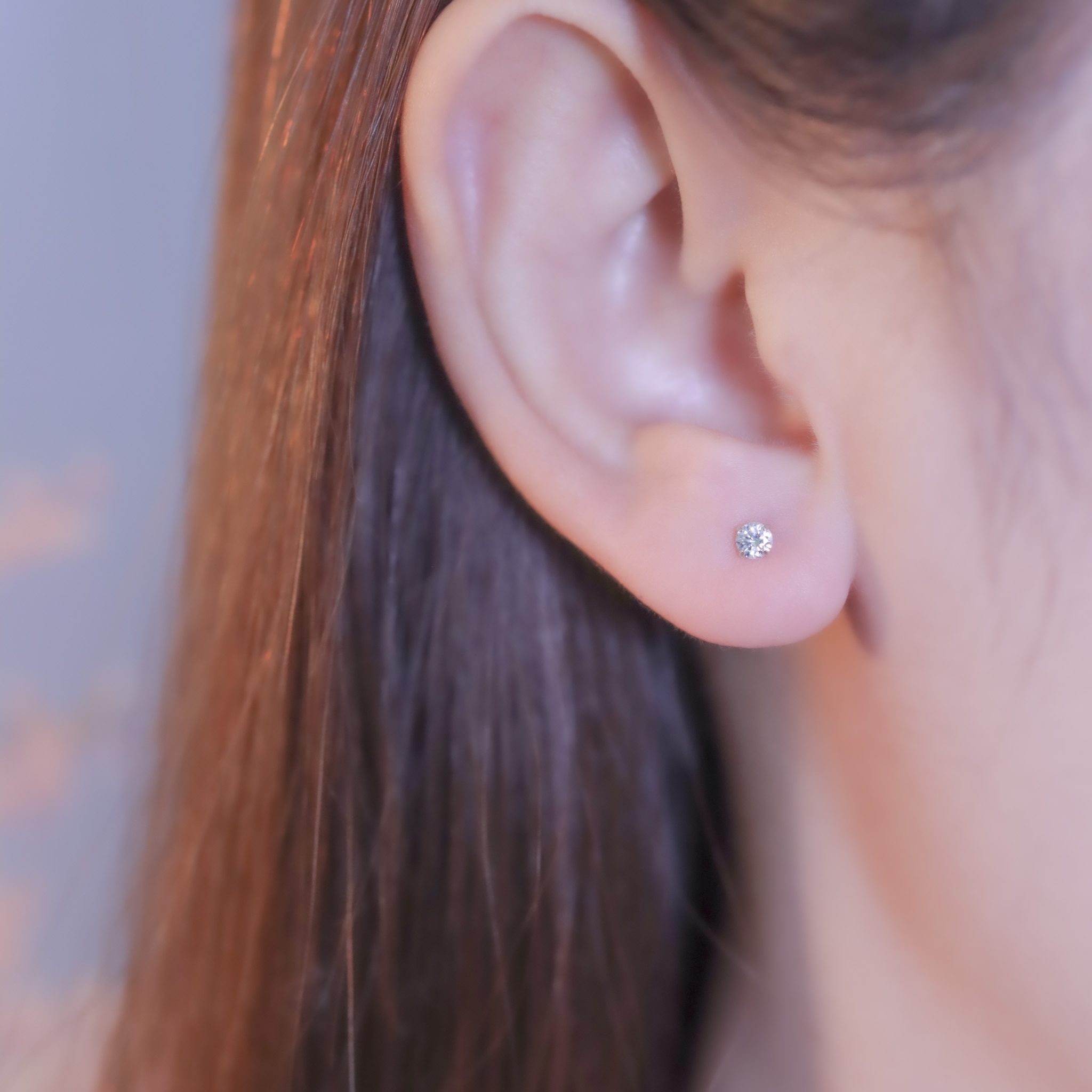 | 999 Silver・White Gold | Starlit Earrings | EA0745 |