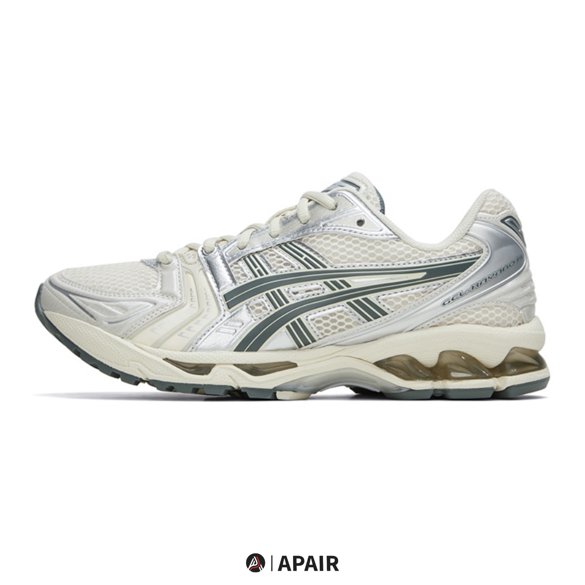 【APAIR】預購 ASICS GEL-KAYANO 14 復古Y2K 莫蘭迪灰綠奶油白銀 1201A019-200