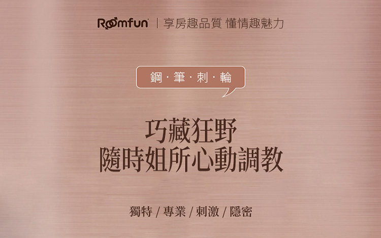 Roomfun 鋼筆刺輪-附收納套 Wartenberg BDSM調教道具