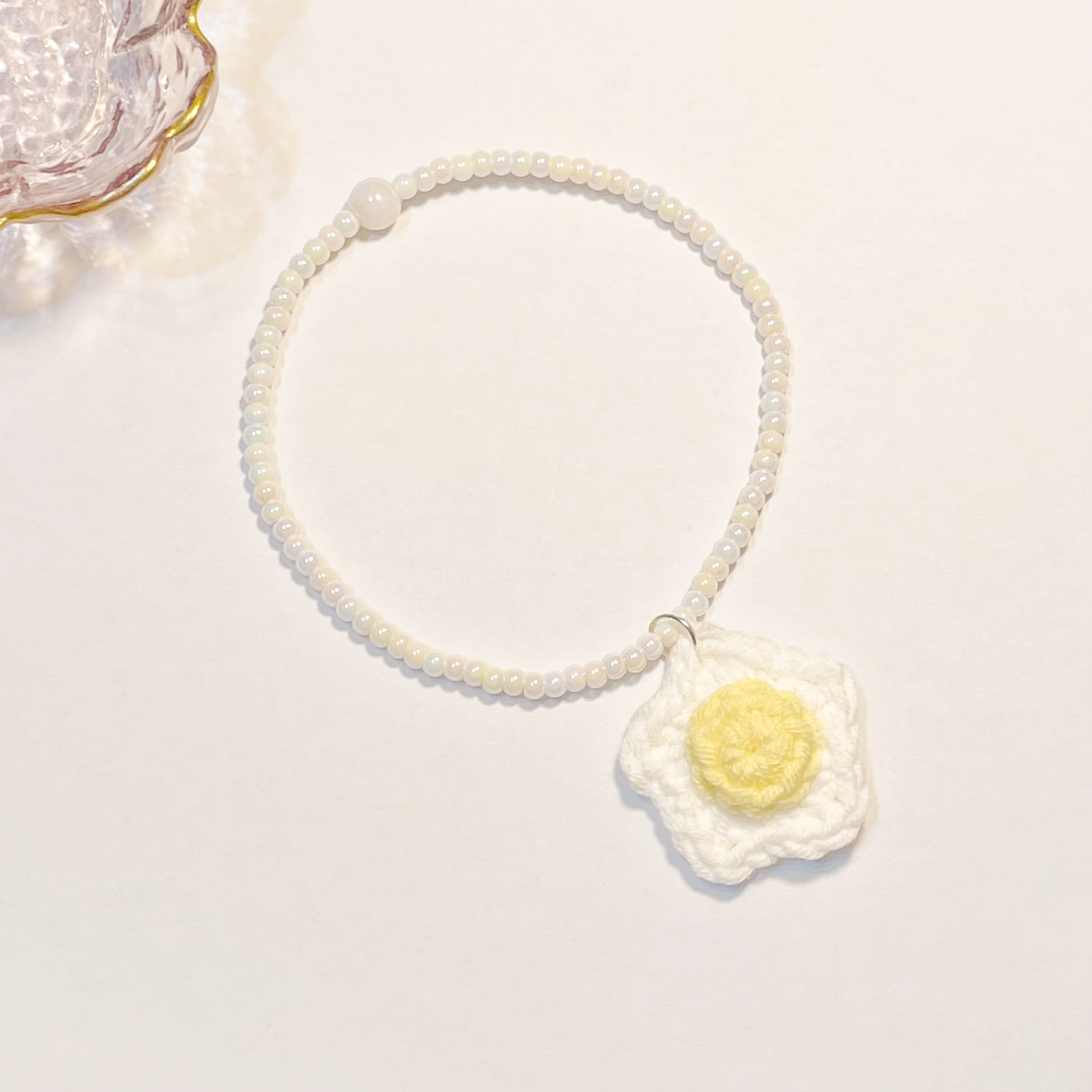 星星荷包蛋項鍊