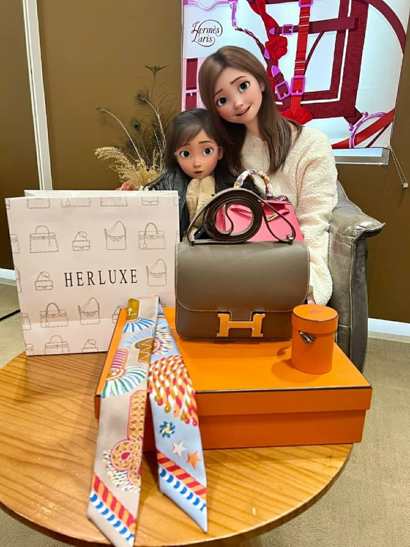 【 感謝支持 】爽快靚靚來買咗constance mini大象金🐘🔑 配埋Twilly🎀 靚靚一直有留意我哋新資訊📩 今次見到有現貨即秒抱走🥳 靚靚多次來復購🛍️  強勁嘅實力總能吸引優質客人👑 多謝你一直咁支持同100%信任我哋🫶💪