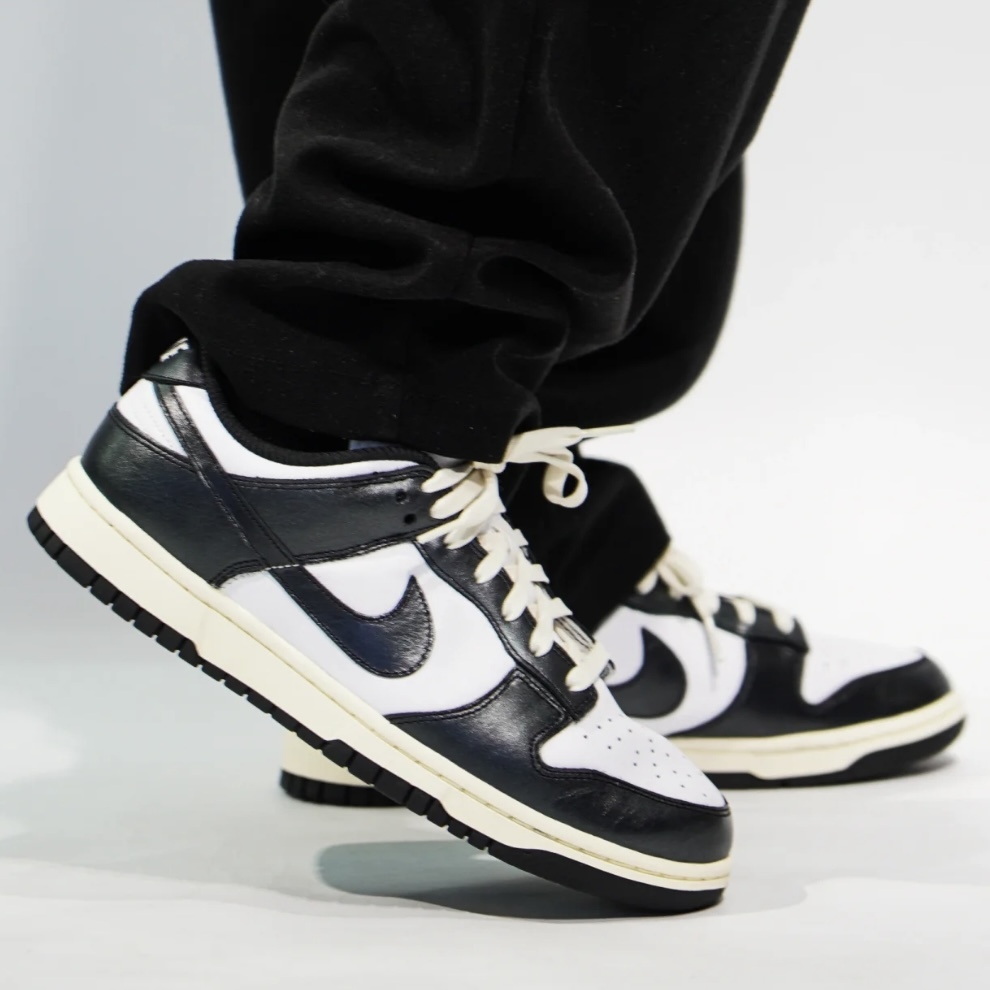 【現貨】Nike W Dunk Low Vintage Panda 低筒 奶油底 復古 熊貓