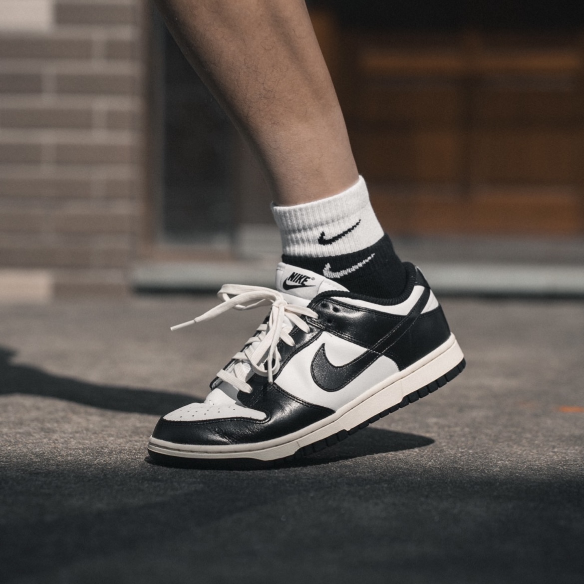 【現貨】Nike W Dunk Low Vintage Panda 低筒 奶油底 復古 熊貓