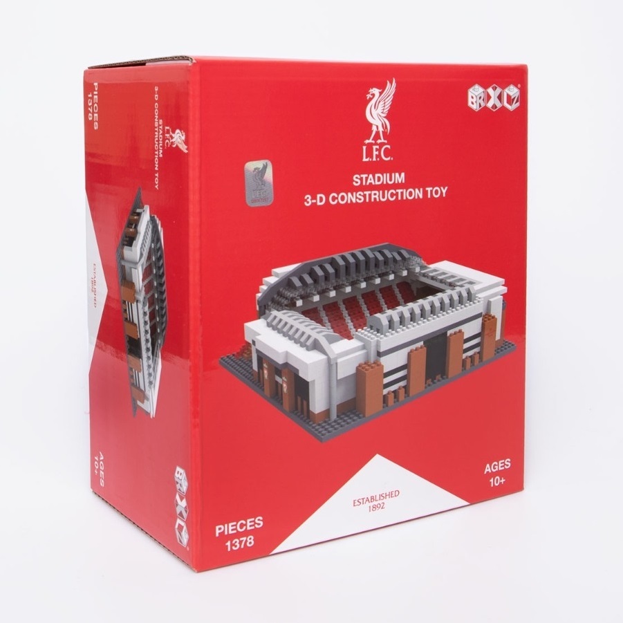 利物浦晏菲路球場粒粒積木模型