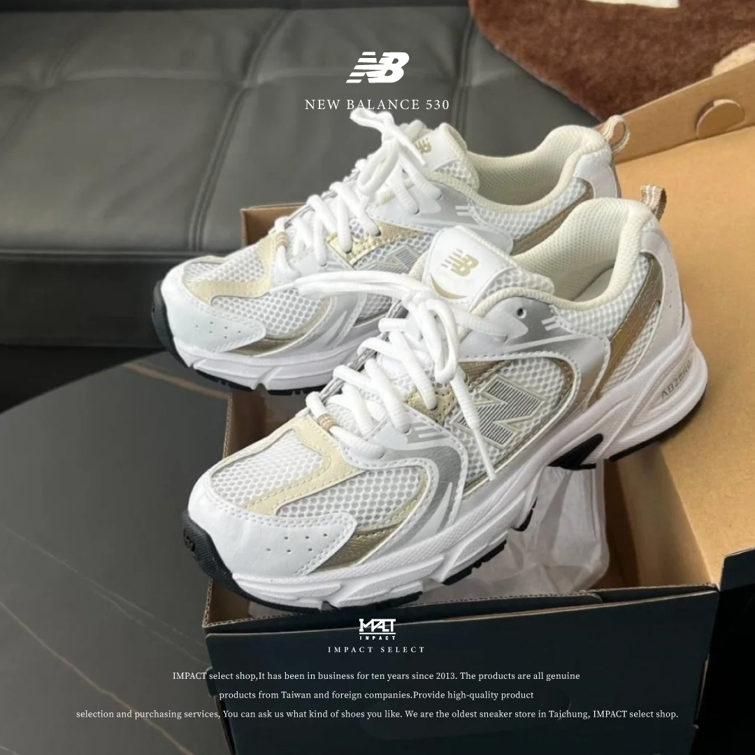 New Balance 530 泰奶暖黃 黃白 MR530RD