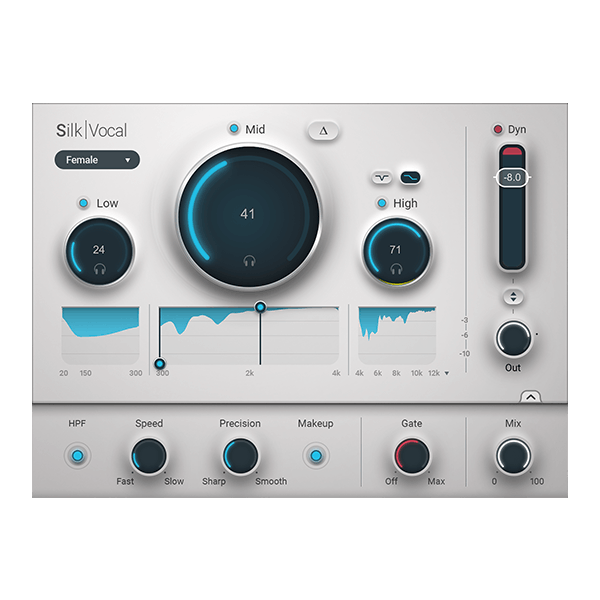 Waves Silk Vocal EQ和動態處理效果器 Plugins (序號下載版)