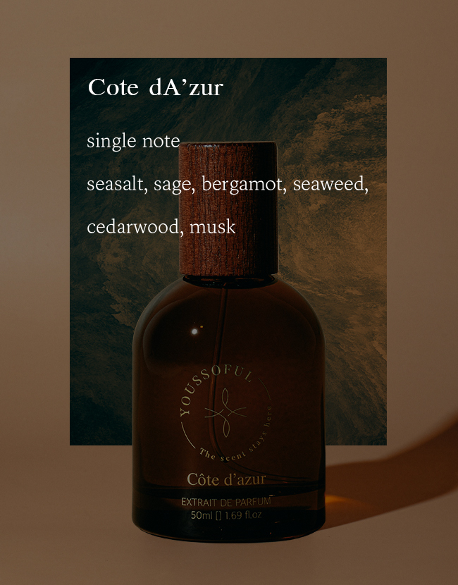 Youssoful Extrait de Parfum 50ml - Green Series - COTE D'AZUR