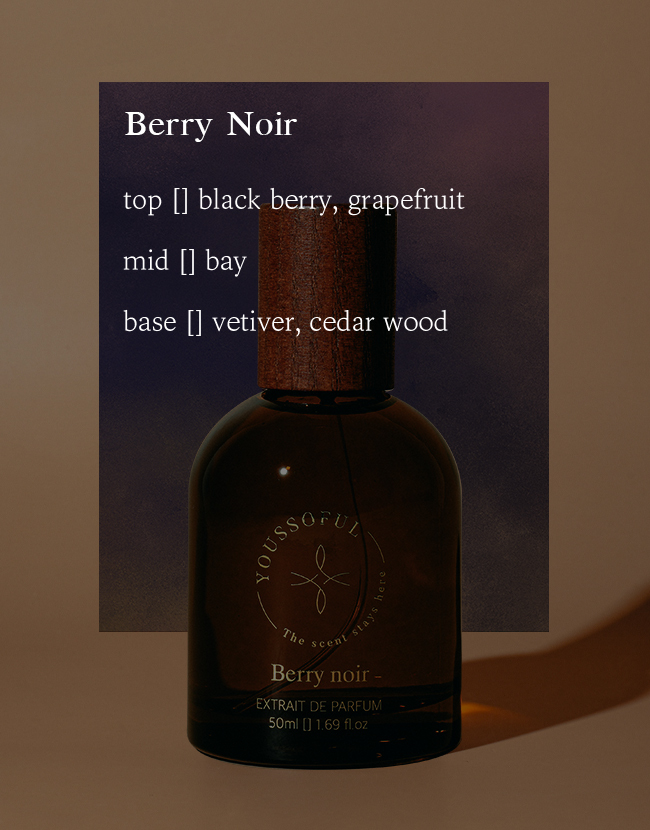 Youssoful Extrait de Parfum 50ml - Blue Series - BERRY NOIR