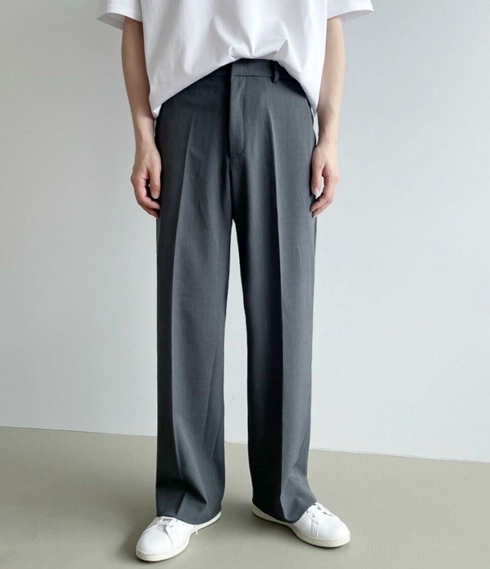 淨色鬆身西褲 P2748