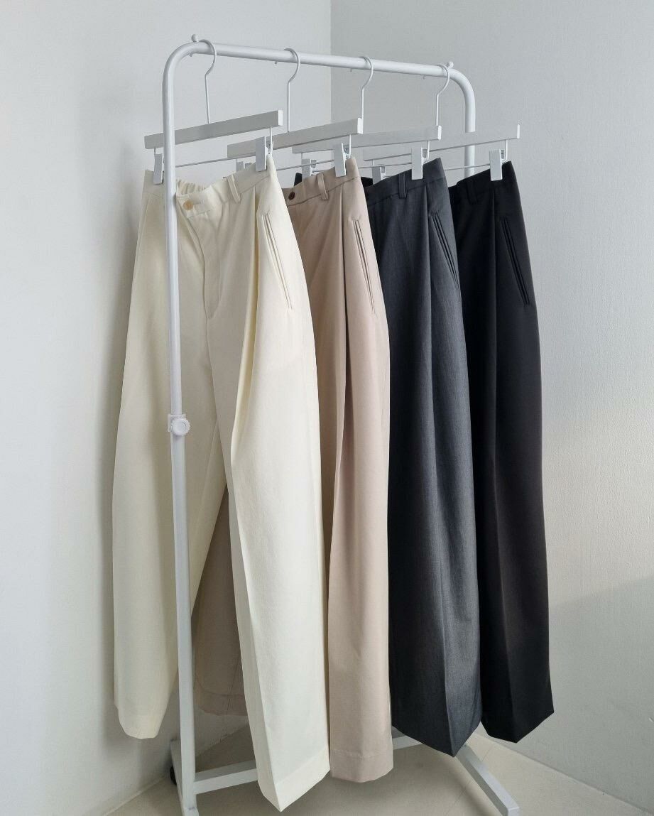 淨色鬆身西褲 P2749