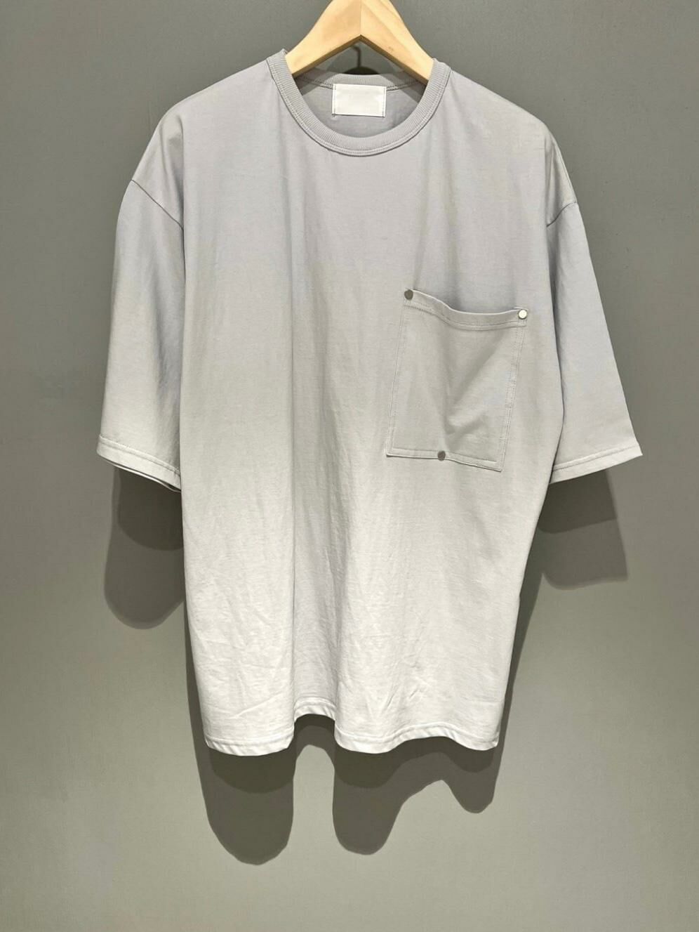 淨色袋口短袖Tee T5350