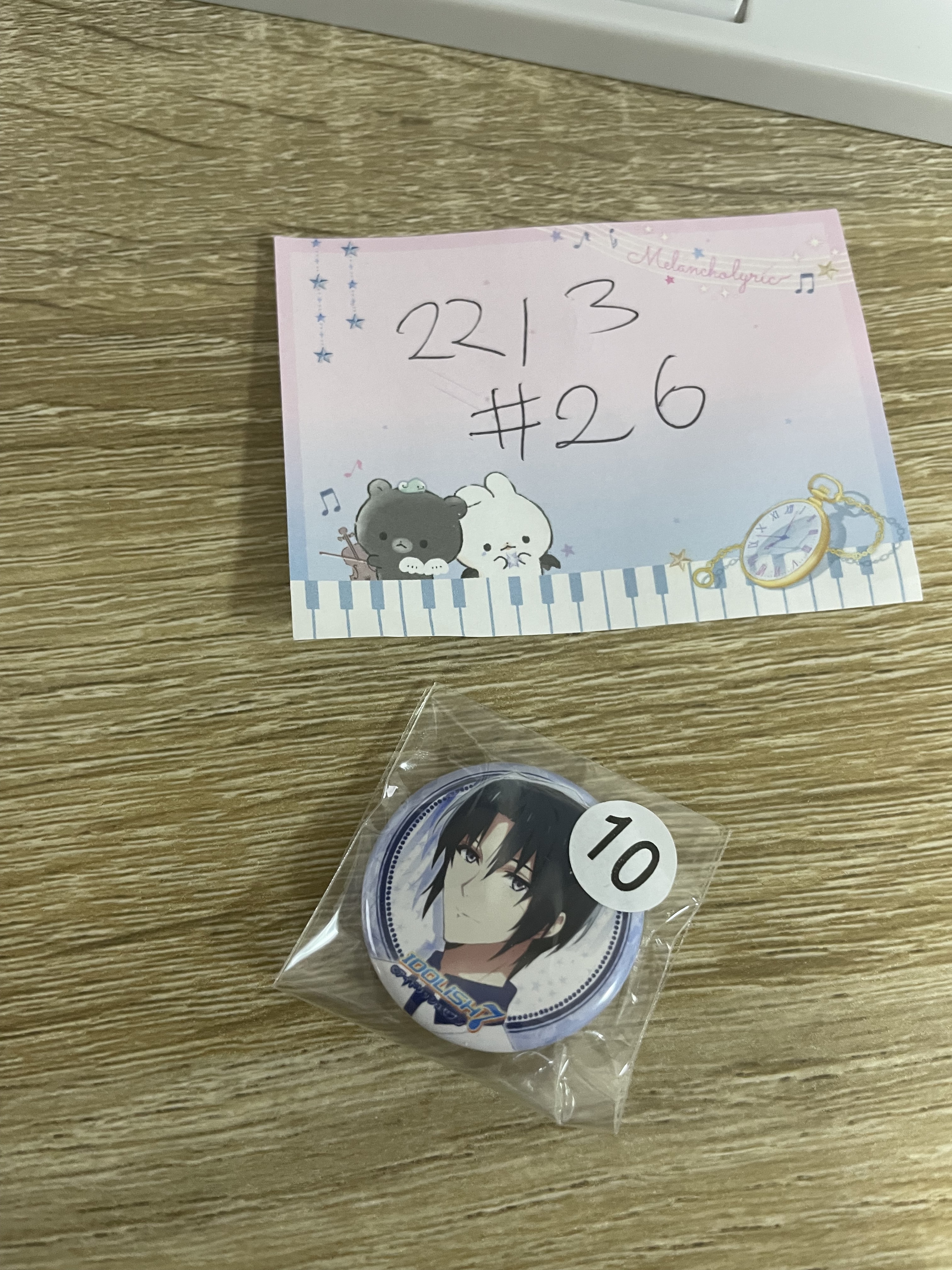 I7 一織 襟章 #26