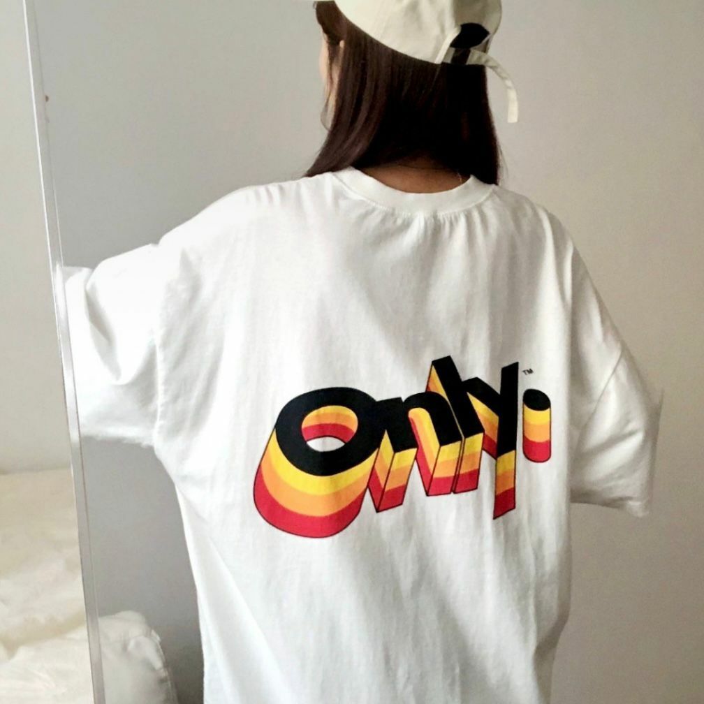 Only英文字短袖Tee T5352