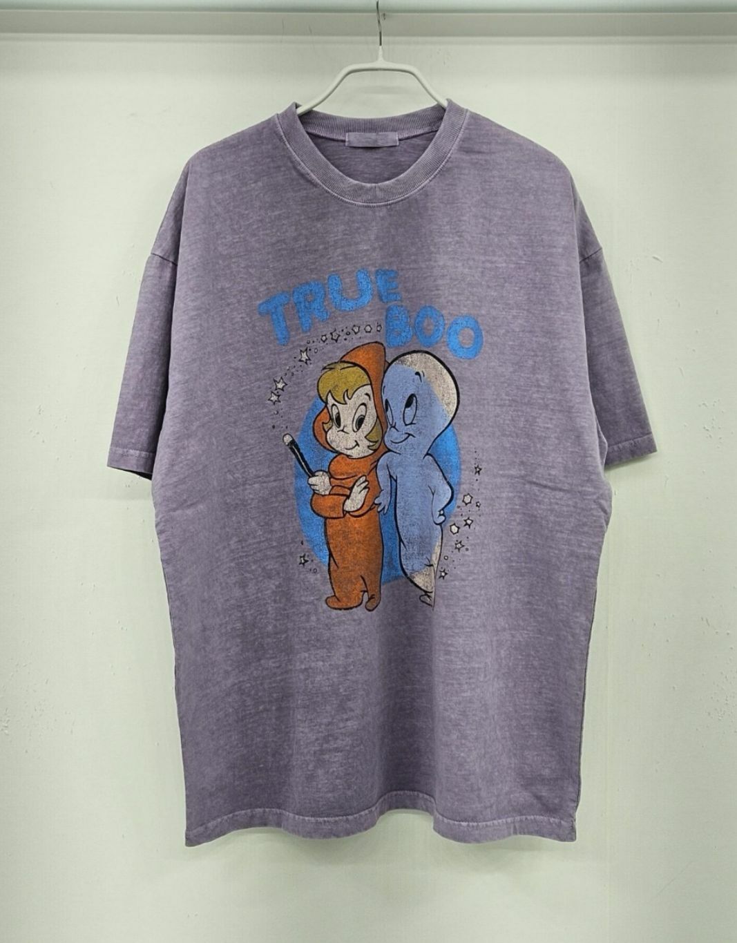 洗水卡通圖案英文字短袖Tee T5357