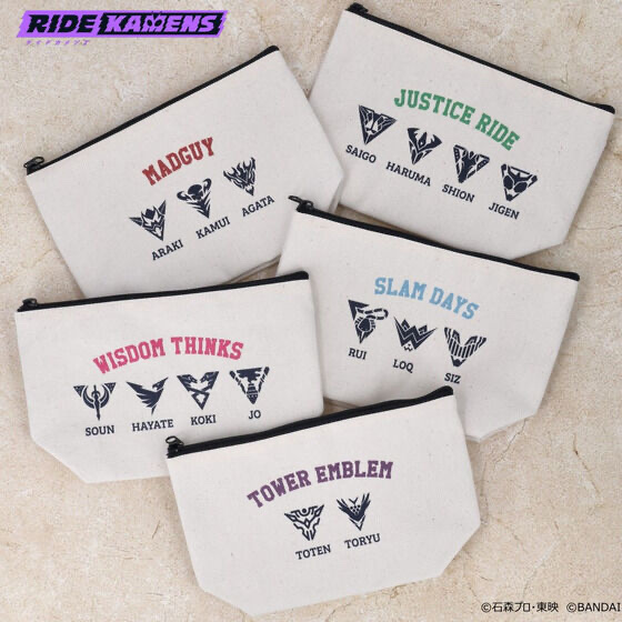 Pbandai 預訂2024/5月 ライドカメンズ　マークポーチ（全5種）