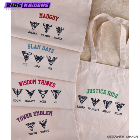 Pbandai 預訂2024/5月 ライドカメンズ　トートバッグ(全5種)
