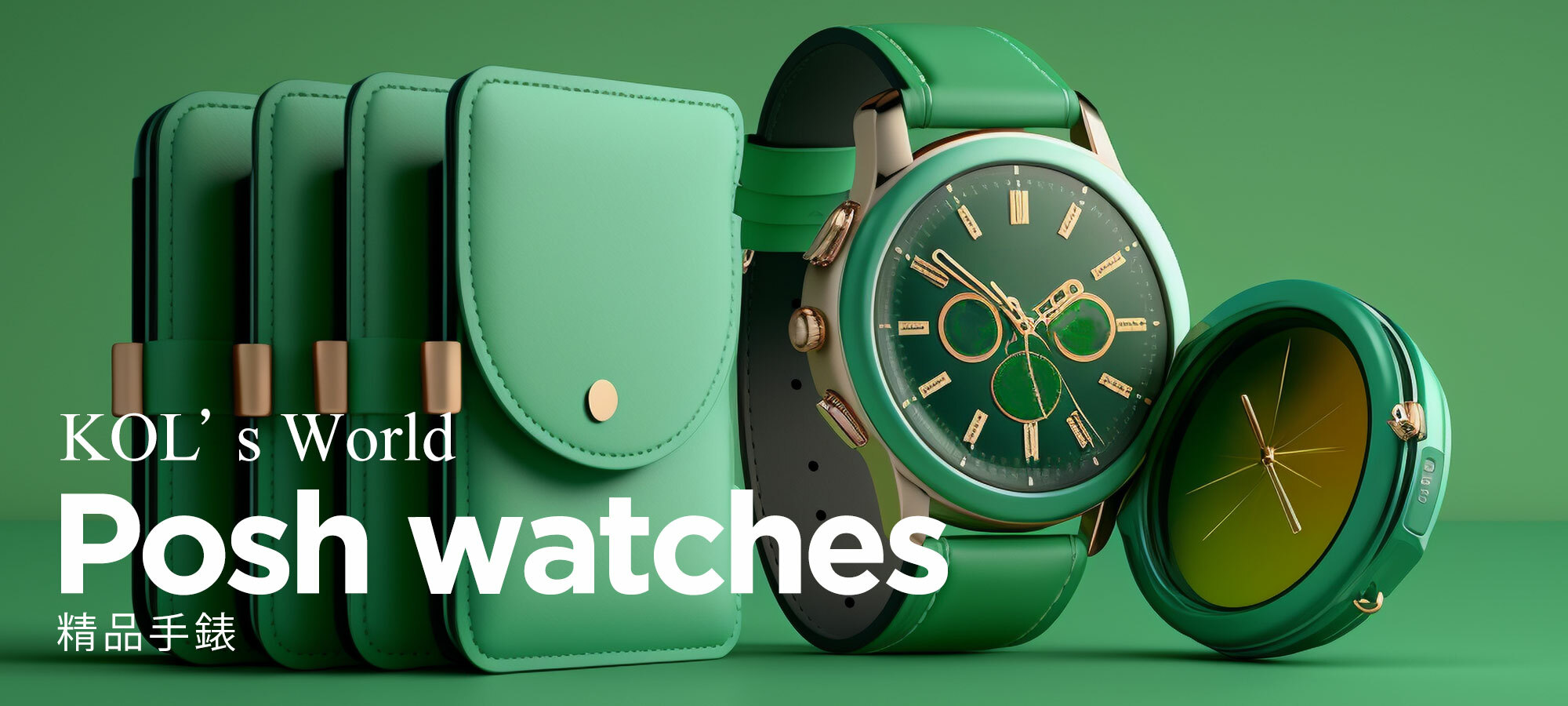 KOL's World網紅世界,百萬店長名人堂-鄭開來,中國廣播公司,i 正點,精品手錶,Hugo Boss,Micheal Kors,Olivia Burton,Maserati,Swiss Military