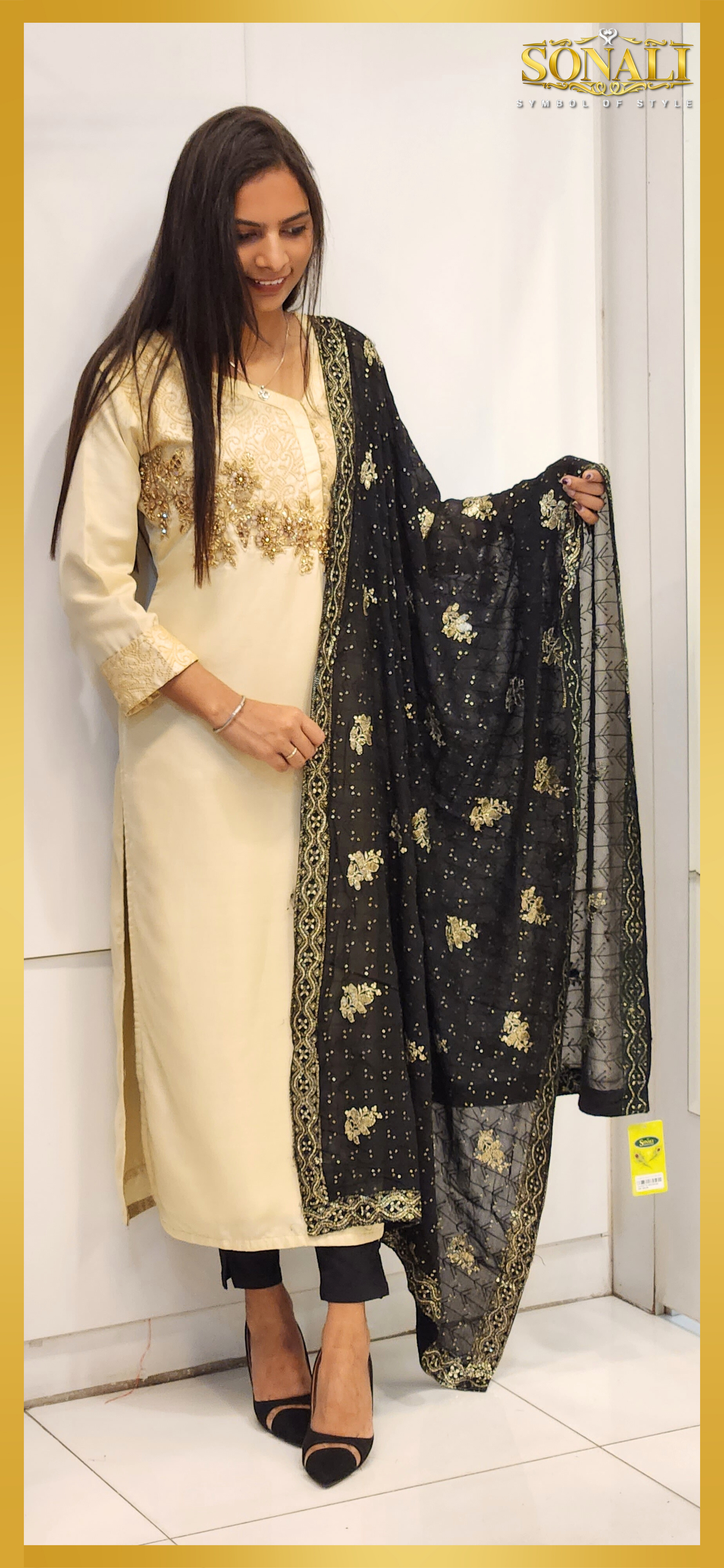 Sonali Premier Quality Women's Shawls Designer Dupattas - Color & Style Refer Image