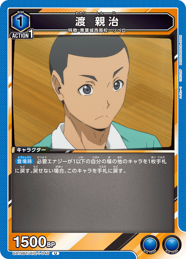 UA19BT/HIQ-1-046 渡 親治