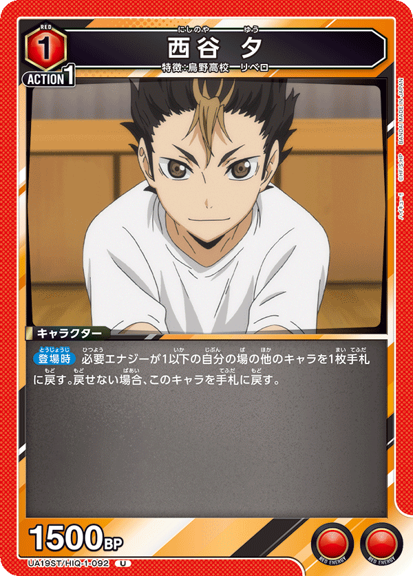 UA19ST/HIQ-1-092 西谷 夕