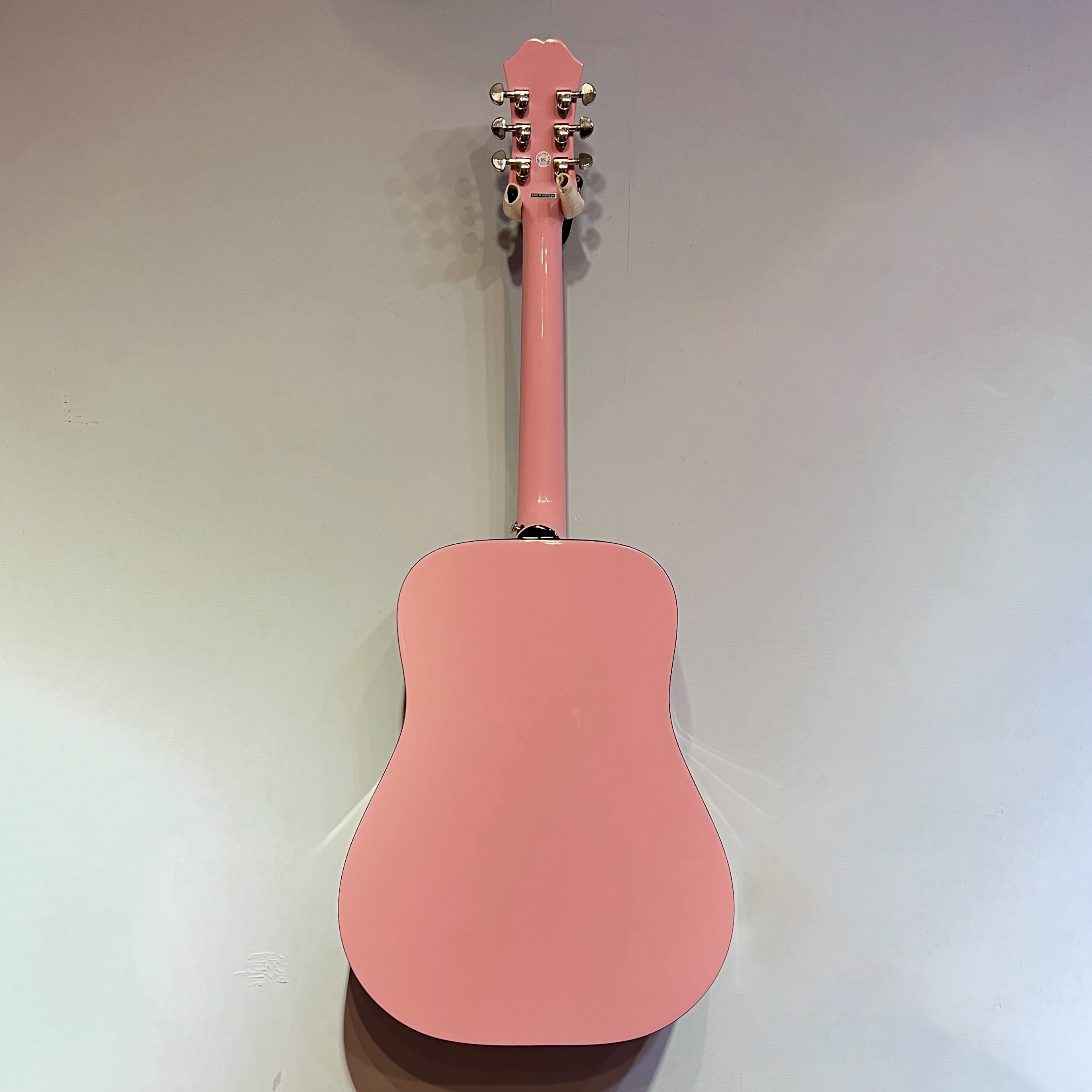 Epiphone Epiphone Hummingbird Studio 粉色蜂鳥 民謠吉他 第 2 張圖片｜三峽吉他 / Bass