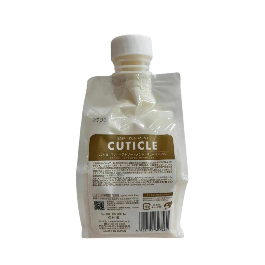LebeL One HAIR TREATMENT CUTICLE 順滑護髮素 500ml