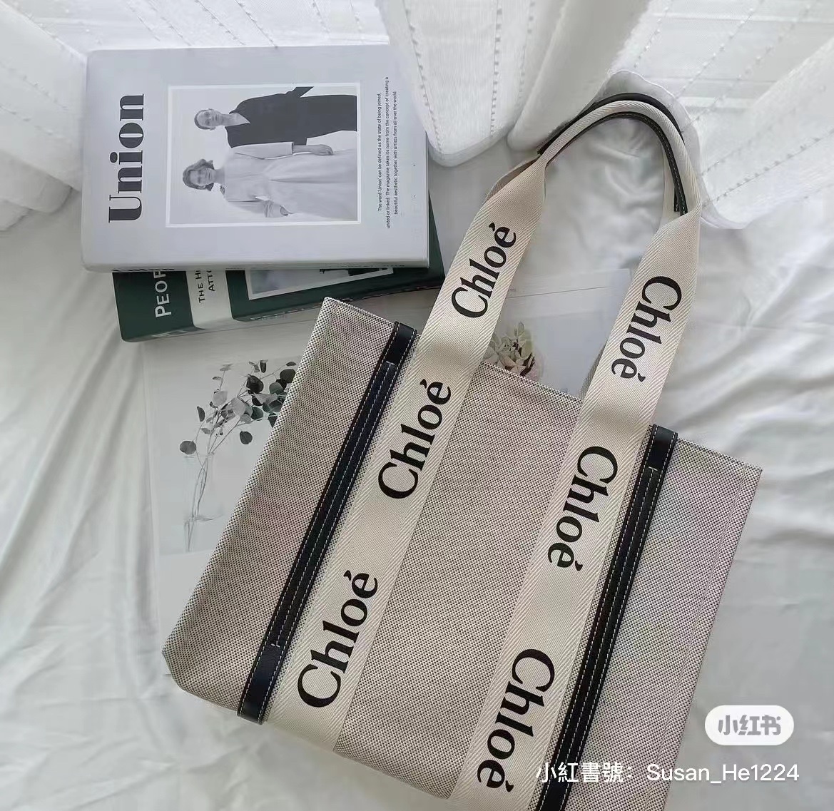 Chloe tote Bag blue -T