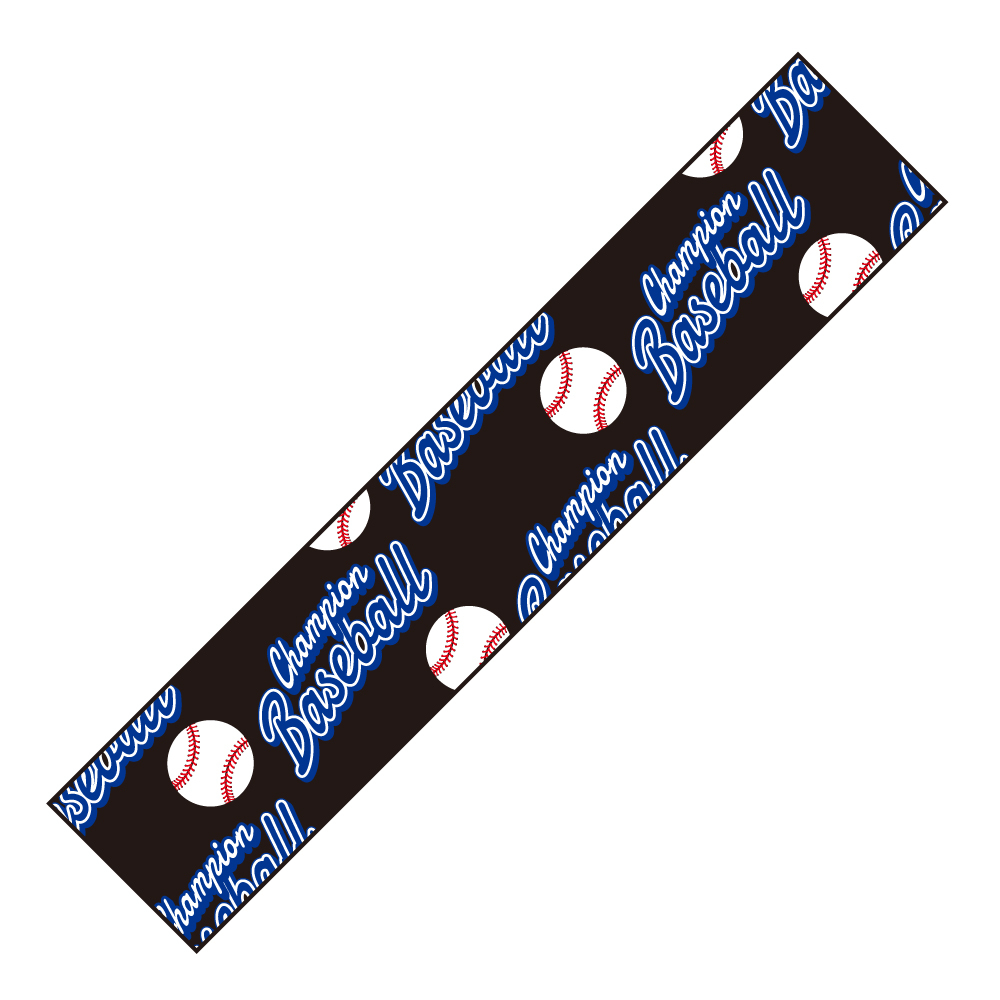 PowerMax 給力貼｜【圖騰款】 | Baseball棒球款(黑) | 運動貼布 防護膠帶