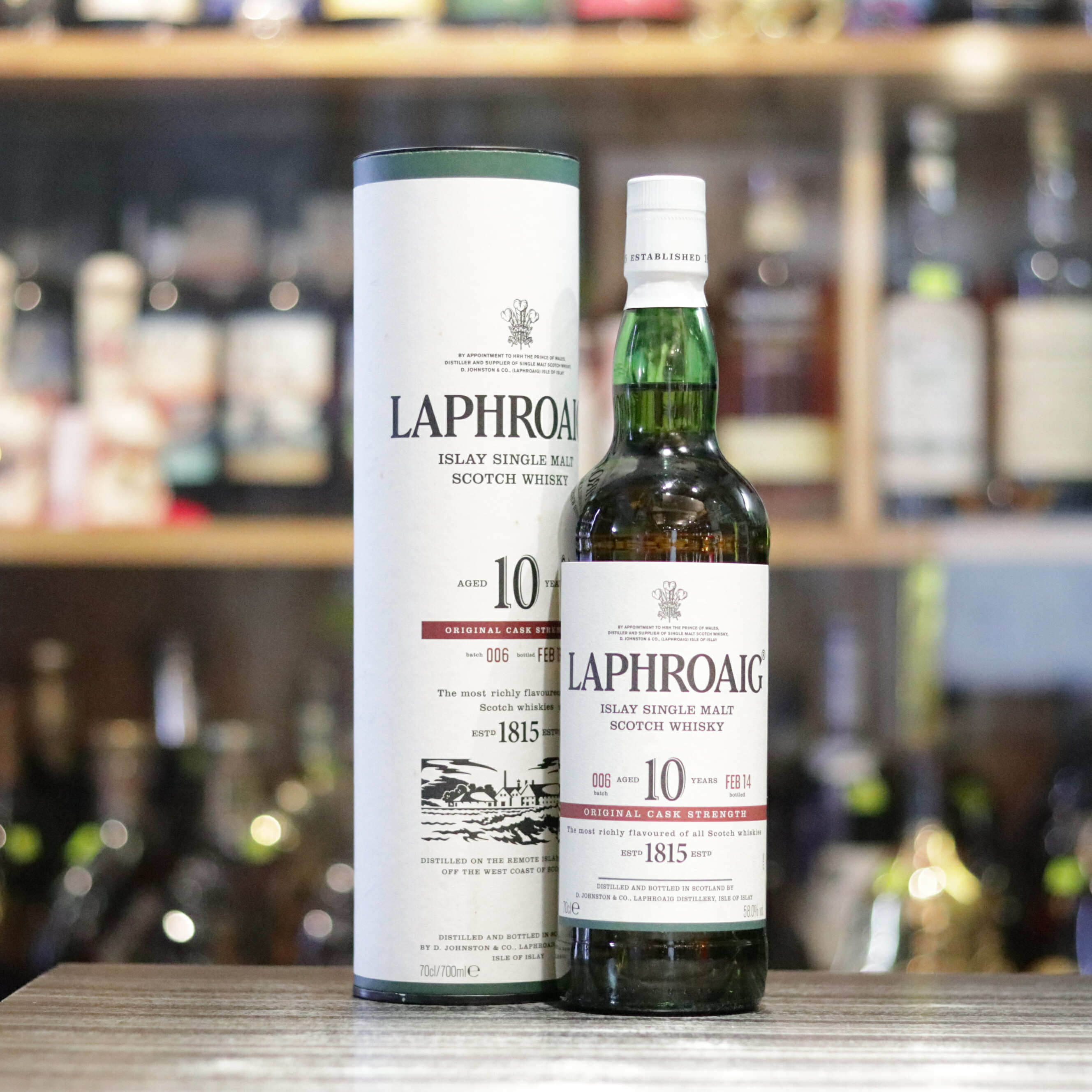 Laphroaig 10 Year Old Cask Strength #6 (Bottled 2014) - 70cl/58.0%