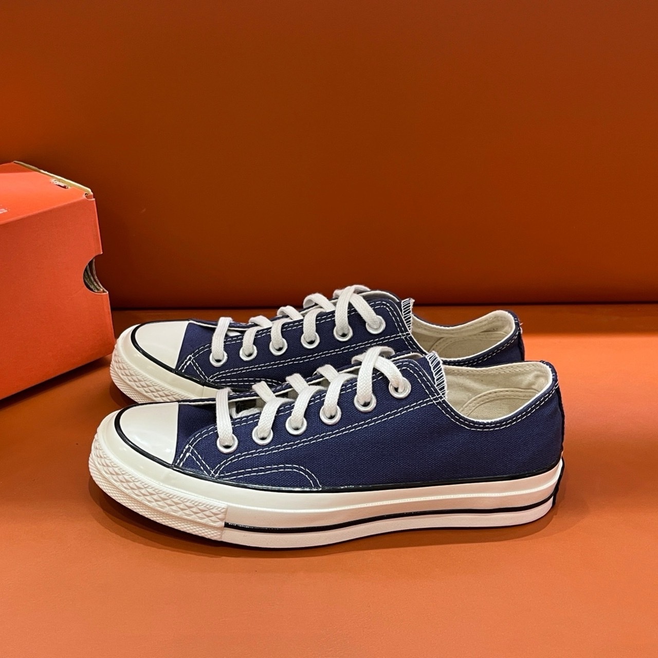 CONVERSE CHUCK 70 1970 深藍色 奶油底 帆布鞋 男女鞋 A04592C