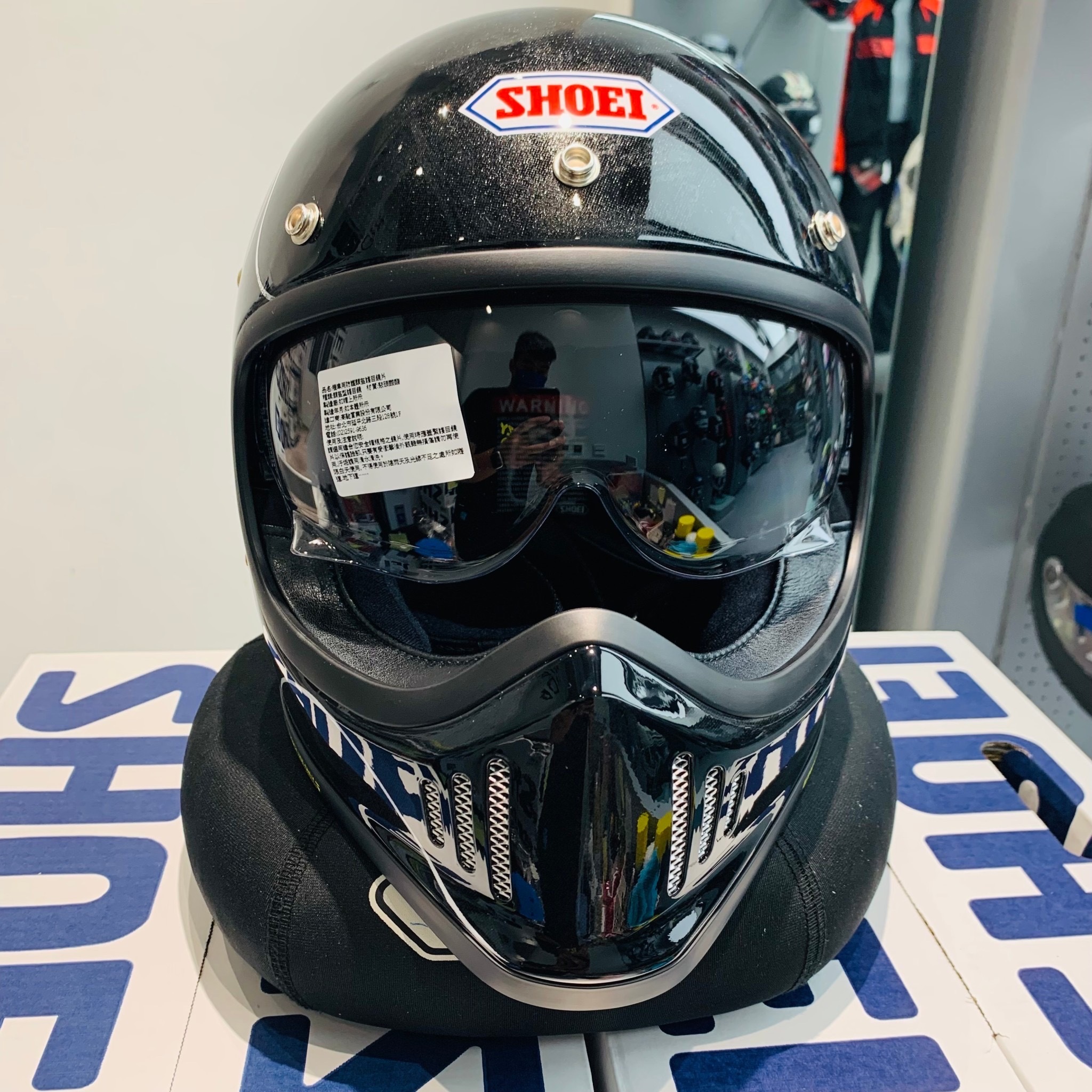 SHOEI】EX-ZERO XANADU TC-5 彩繪復古山車帽/復古全罩安全帽