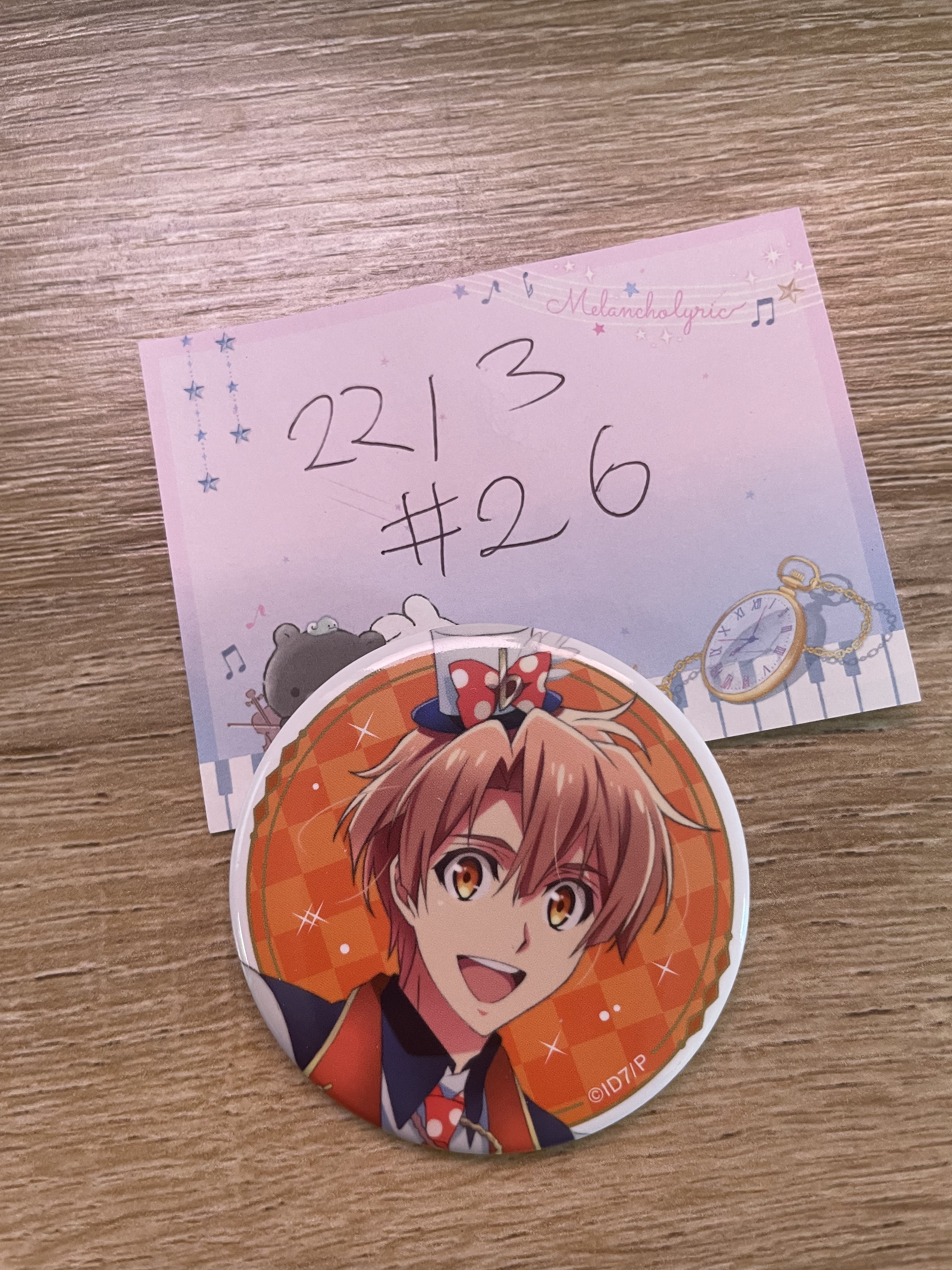 I7  三月 襟章#26