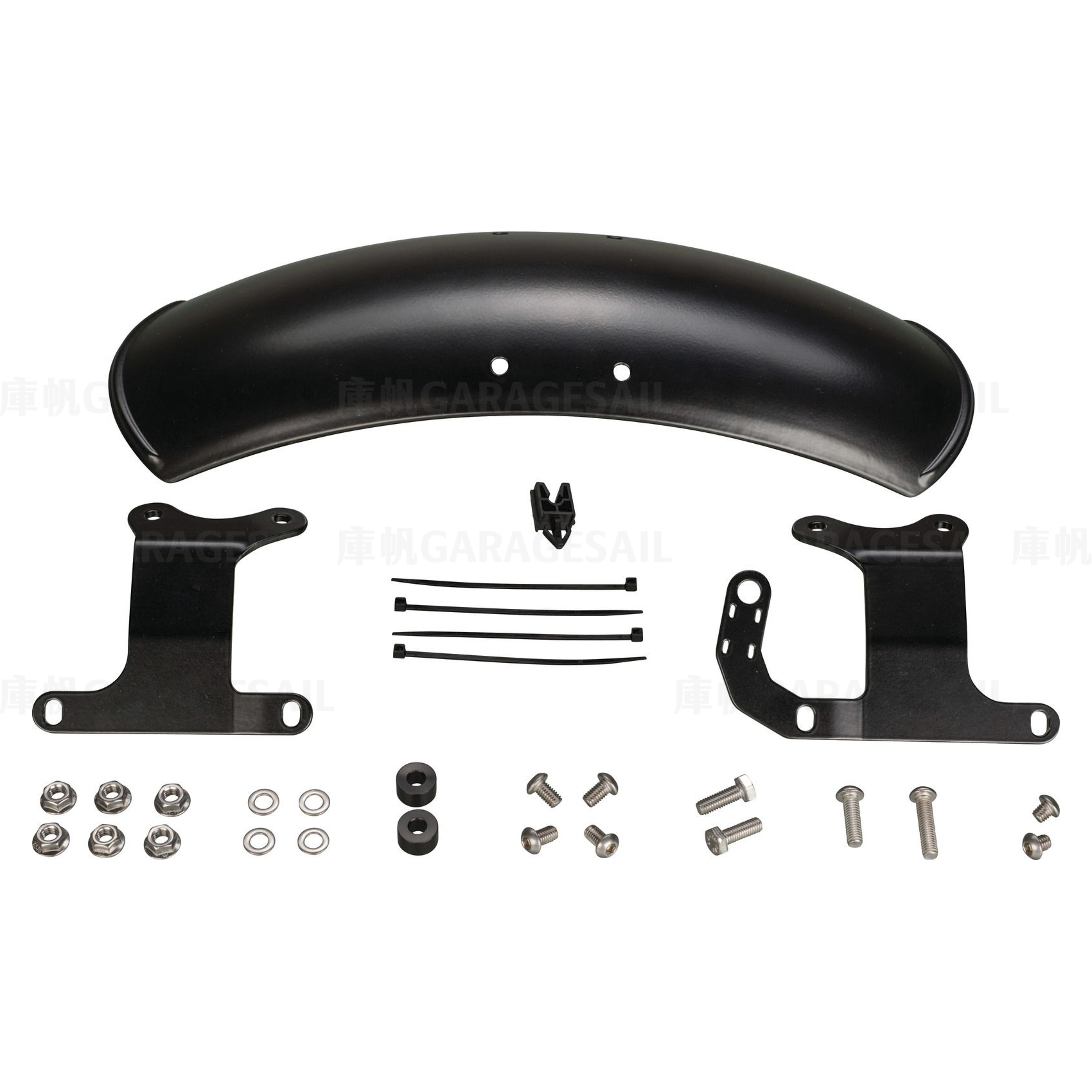 Kedo 山葉 XSR700 MT07 (2014+)專用 前土除 黑