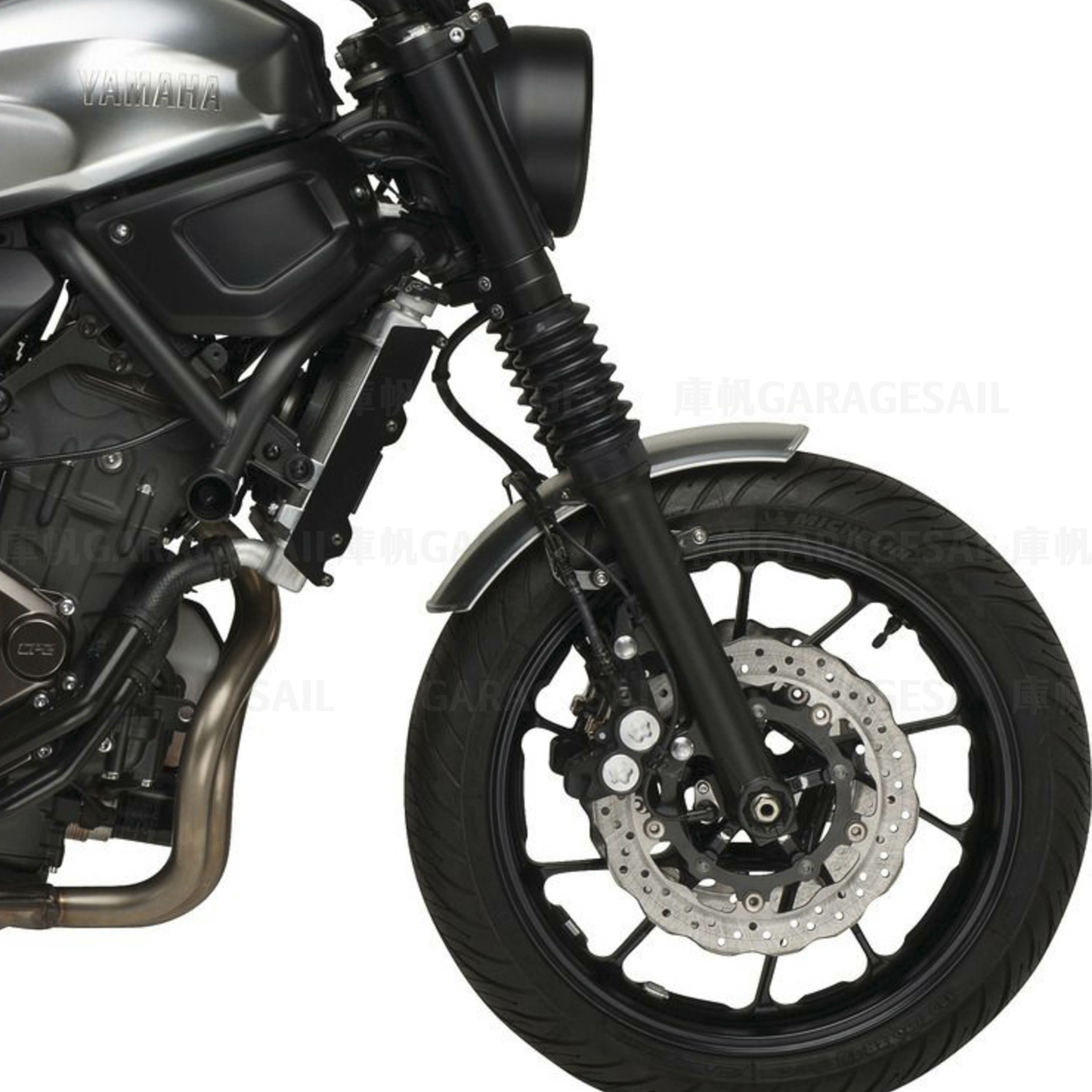 Kedo 山葉 XSR700 MT07 (2014+)專用 前土除 銀