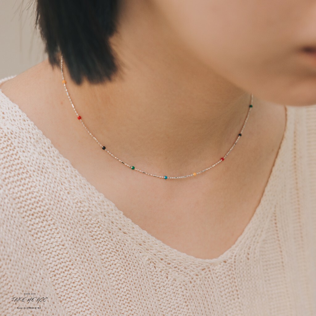 夏日珠珠｜純銀項鍊