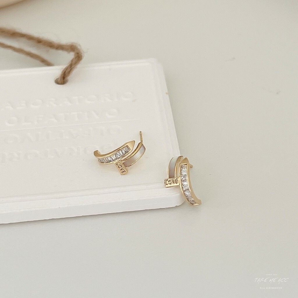 曙光之約｜純銀針耳環