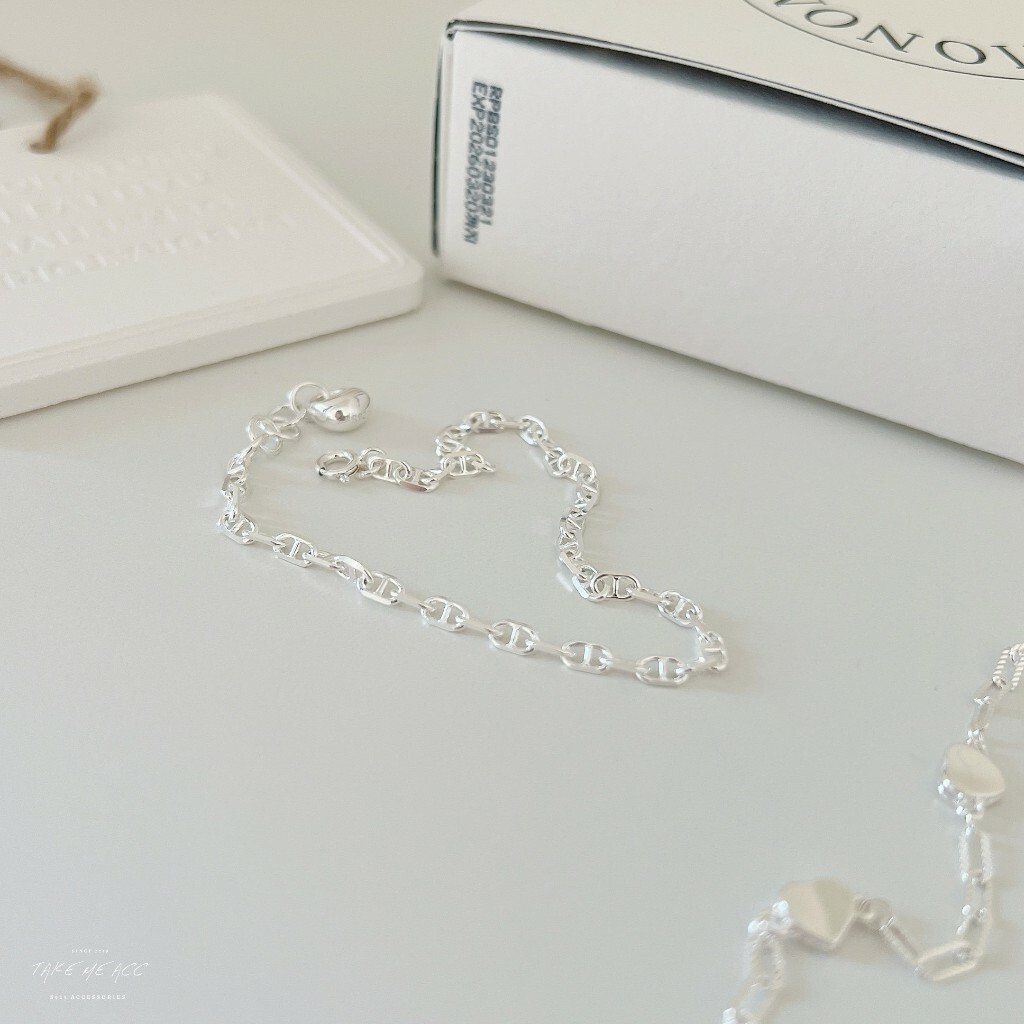 豬鼻許願星｜純銀手鍊