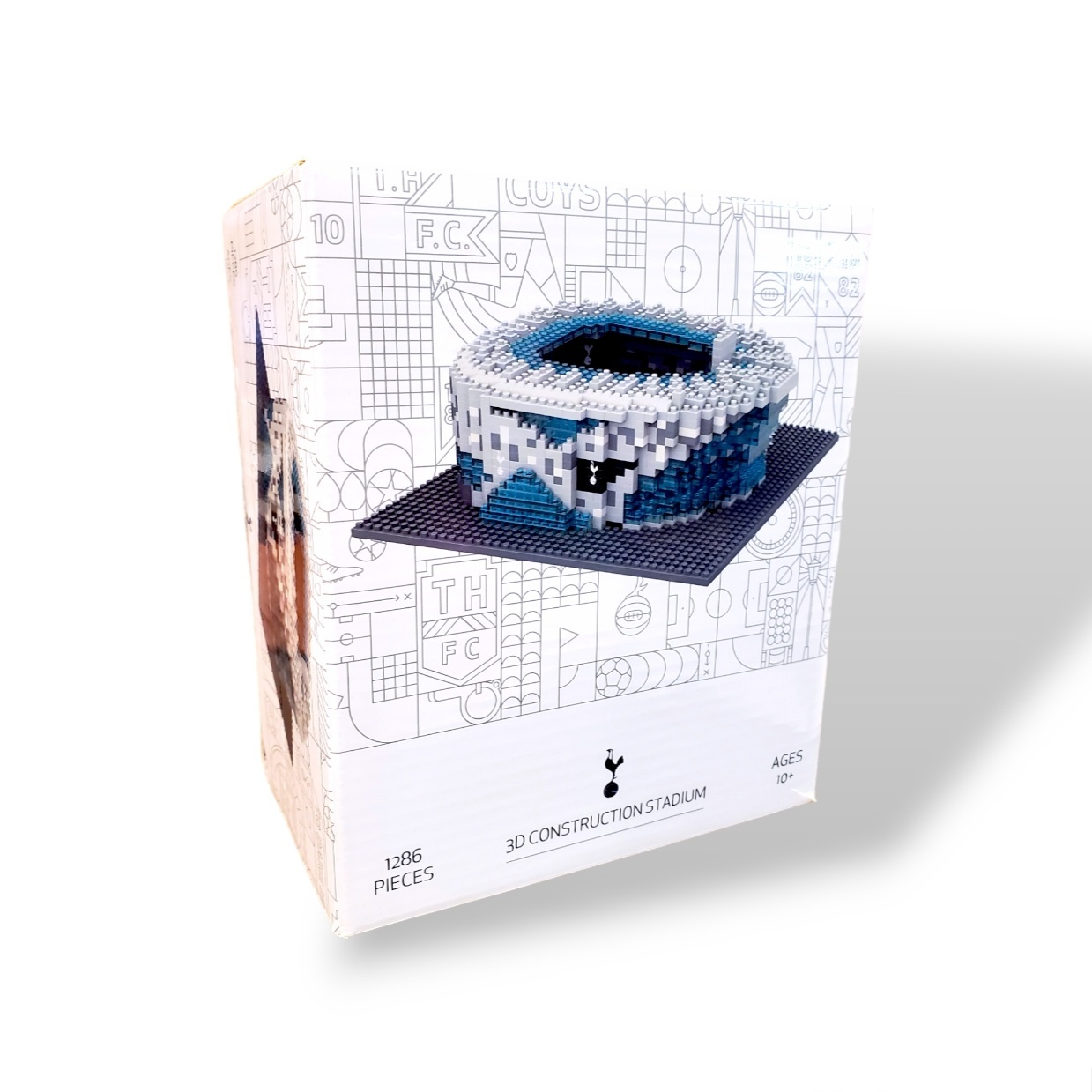 熱刺主場球場粒粒積木模型