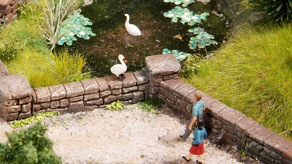 Noch 13172 HO規 花園牆